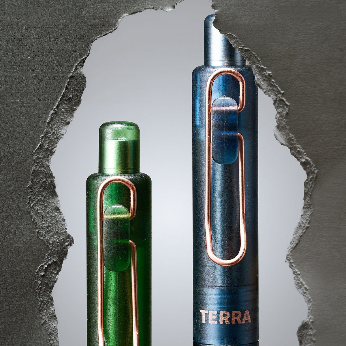 TEERA Series Frosted Translucent Retractable Gel Pen - Basalt
