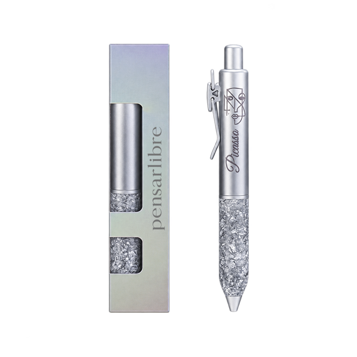 Artistic Resin Retractable Gel Pen - Monet