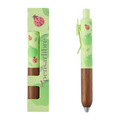 Forest Charm Retractable Gel Pen - Apple Field