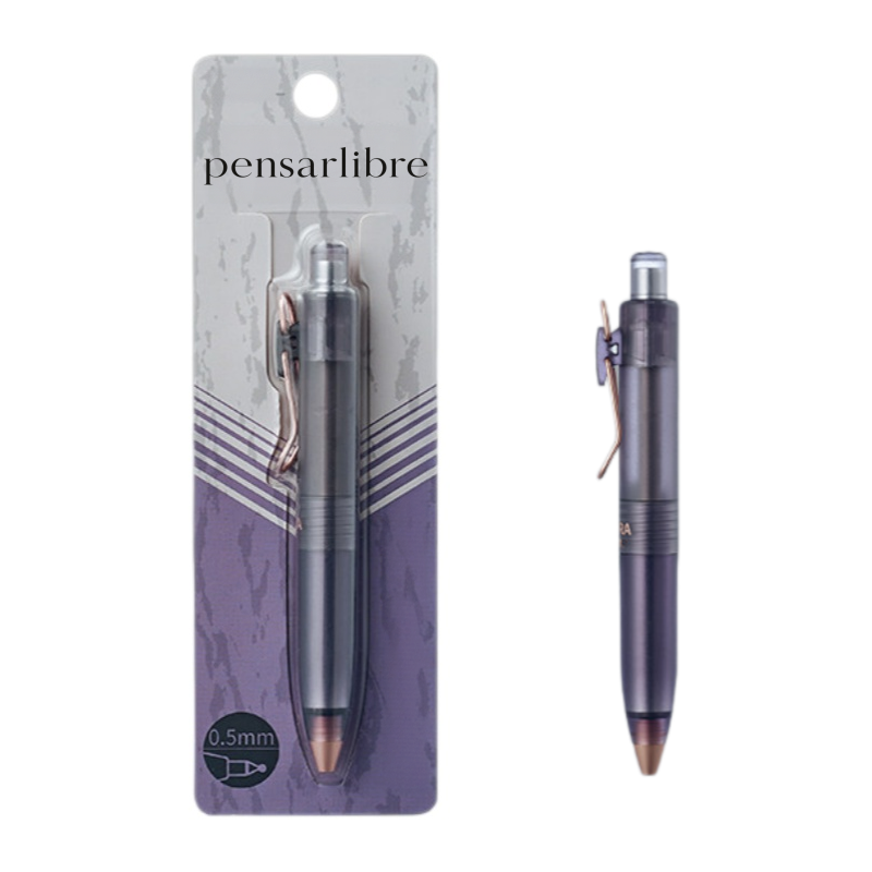 TEERA Series Frosted Translucent Retractable Gel Pen - Basalt
